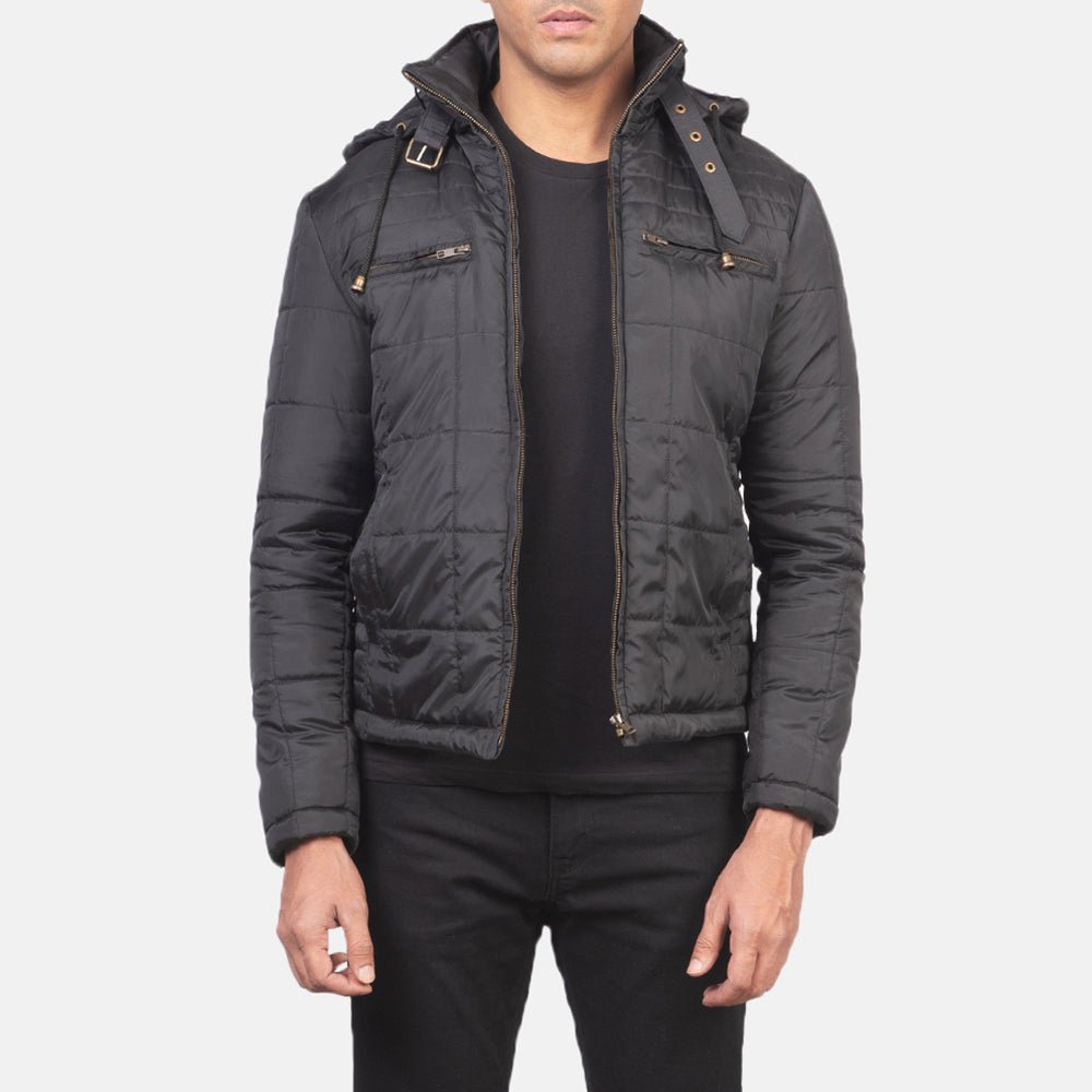 Men_s_Thomas_Alps_Black_Quilted_Windbreaker_Jacket-2_61c8e5a3-30b4-476b-8c3e-0fa063a409b3_1024x1024.jpg Alps Quilted Black Hooded Windbreaker Jacket - Image 1