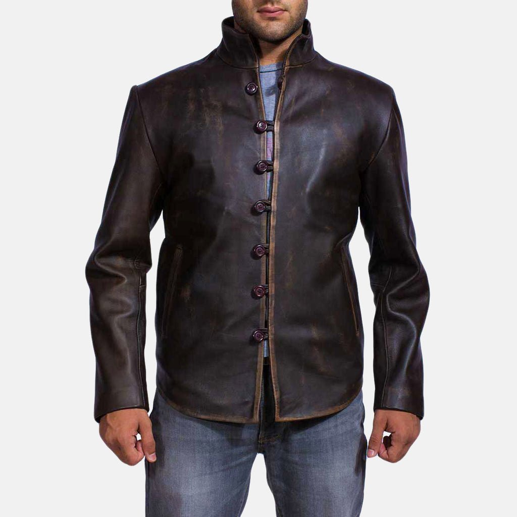 Mens_20Drakeshire_20Brown_20Leather_20Jacket-1491999302122_012af5ed-43fd-4935-bc0b-f98937360ce8_1024x1024.jpg Drakeshire Brown Leather Jacket - Image 1