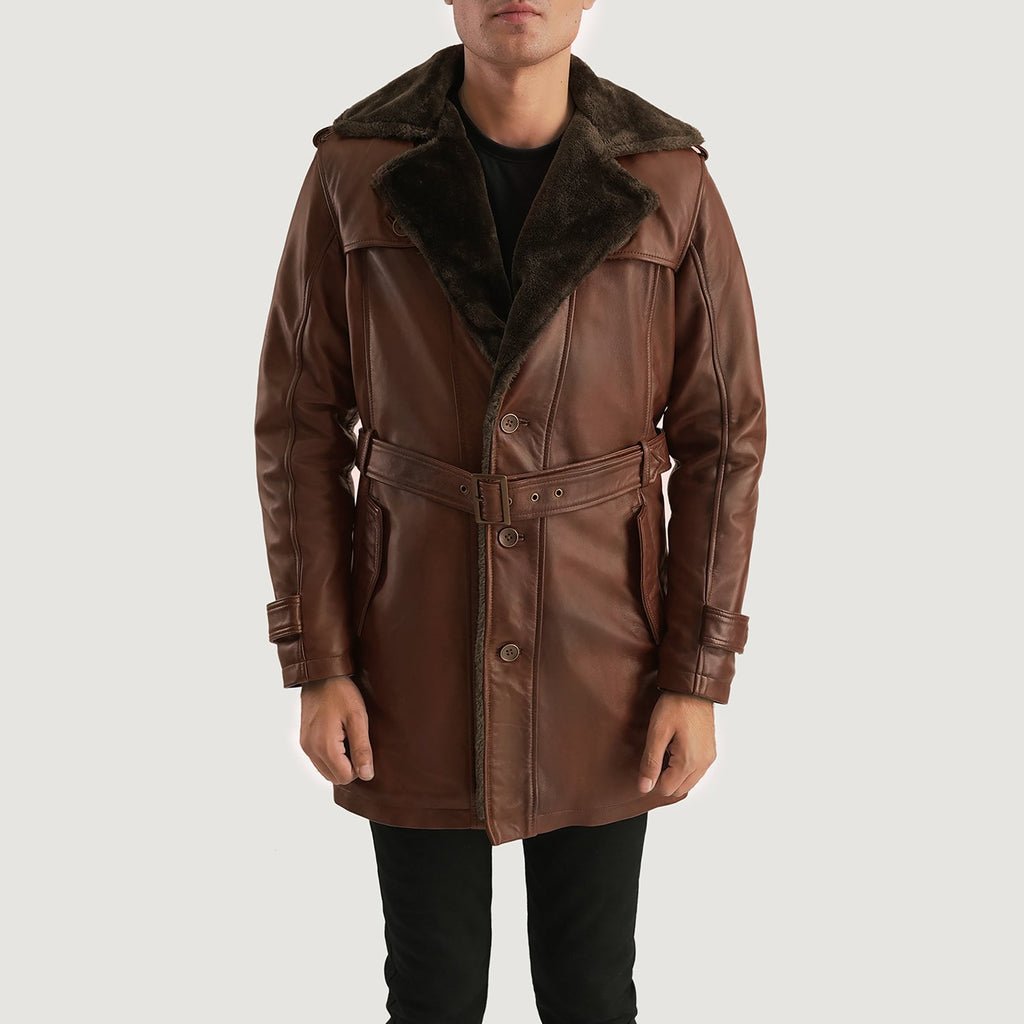 Mens_Hunter_Distressed_Brown_Fur_Leather_Coat_1_f884d89f-de92-4597-bc5d-6866e4de76a5_1024x1024.jpg Hunter Distressed Brown Fur Leather Coat - Image 1
