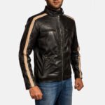 Jack Black Leather Biker Jacket - Image 4