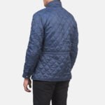 Nelson Quilted Blue Windbreaker Jacket - Image 6