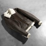 Sherilyn B-3 Brown Leather Bomber Jacket - Image 7