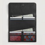 Taylor Black Leather Continental Wallet - Image 5
