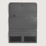 Taylor Grey Leather Continental Wallet - Image 4