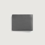 Voren Grey Leather Bi-fold Wallet - Image 2