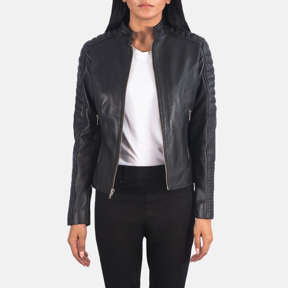 Women_s_Adalyn_Quilted_Black_Cafe_Racer_Jacket-2_92ce85d1-3d8c-4650-bb3d-3303d0a7b4bc_1024x1024-1.jpg Adalyn Quilted Black Leather Biker Jacket - Image 1