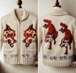 Project Hail Mary Wolf Cardigan | Ryan Gosling Ryland Grace Premium Wolf Cardigan - Image 2