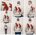 Project Hail Mary Wolf Cardigan | Ryan Gosling Ryland Grace Premium Wolf Cardigan - Image 6